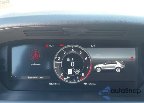 2020 Land Rover Discovery Hse from USA, damaged, VIN SALRR2RV4L2420787